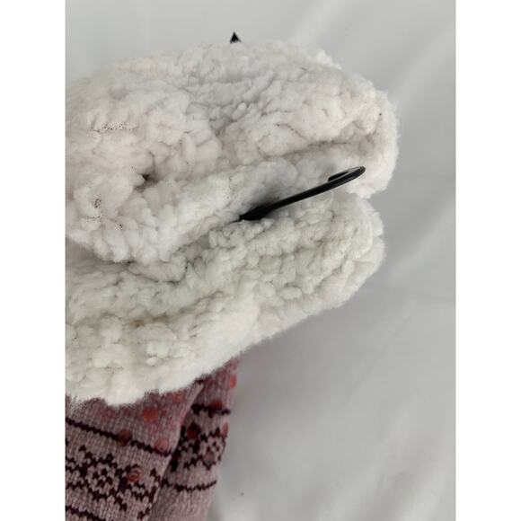 Laundry by Shelli Segal Lounge Socks Womens Size 4 - 10 Purple Non Slip Grip New - Picture 7 of 8